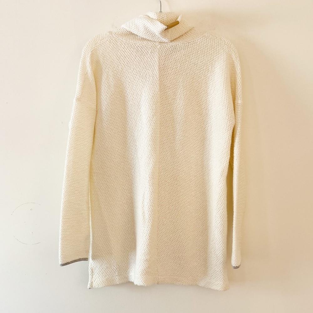 Jadelynn Brooke Boyfriend Pullover Cowl Neck Sweater - Picture 2 of 9